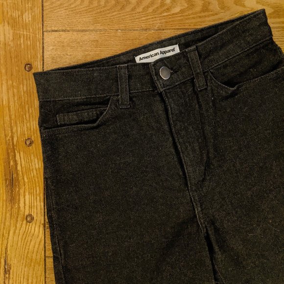 Original Skinny High Waist 10 in Pencil Jeans NWOT - 25 Black/Dark Grey - Picture 6 of 7